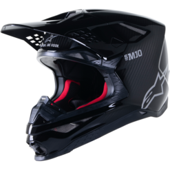 S-M10 SOLID HELMET CARBON GLOSSY BLACK