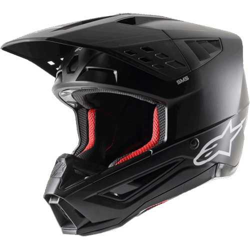 S-M5 SOLID HELMET BLACK MATT