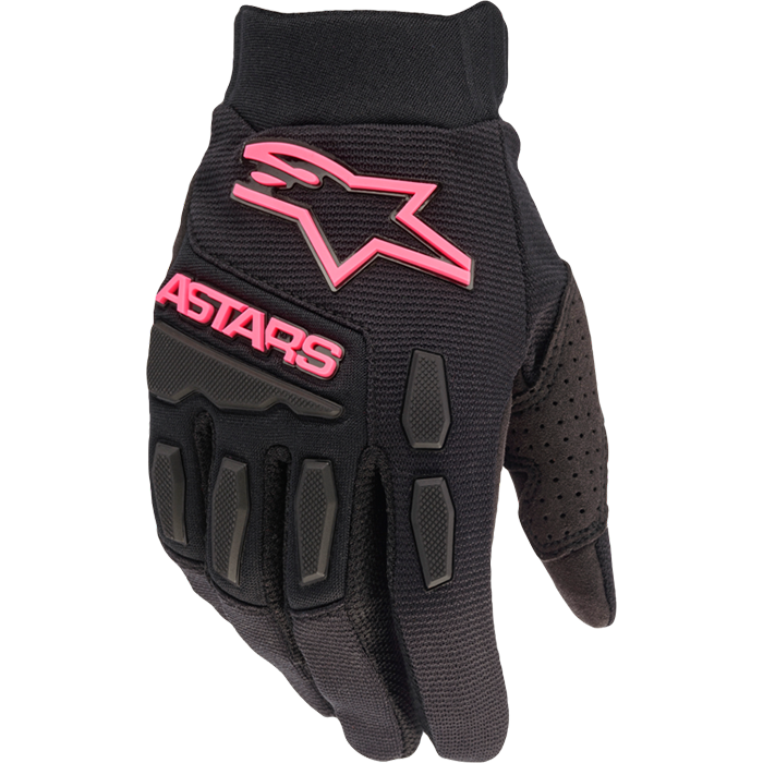 STELLA FULL BORE GLOVES BLACK/PINK FLUO