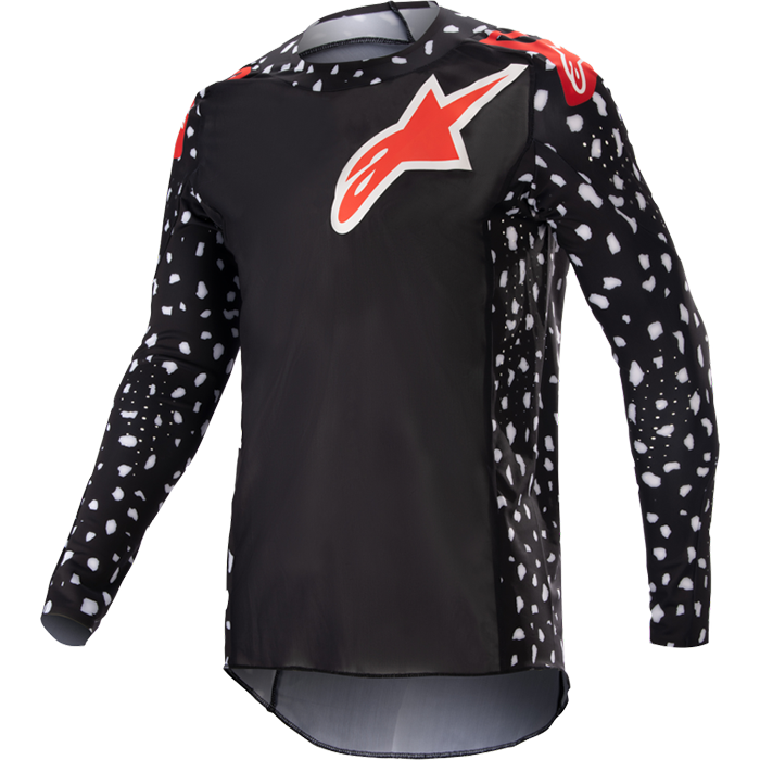 SUPERTECH NORTH JERSEY BLACK/NEON RED