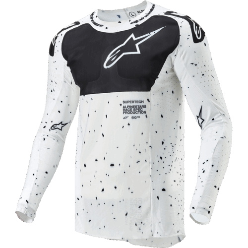 SUPERTECH SPEK JERSEY WHITE/BLACK