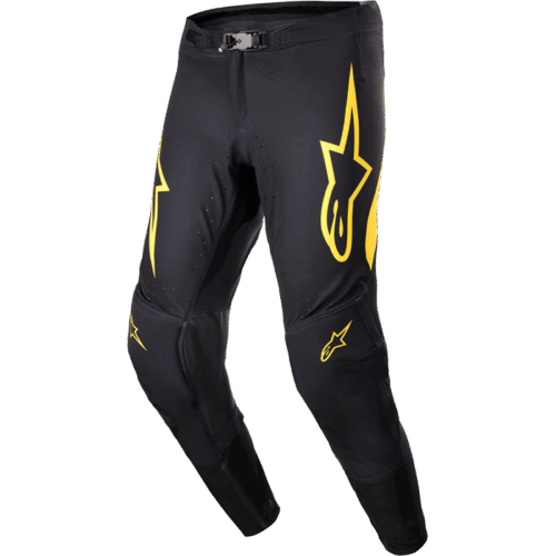 SUPERTECH WARD PANTS BLACK/YELLOW SZ