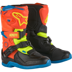 TECH 3S KIDS BOOTS OR FLUO/ENAMEL BL/YEL FL