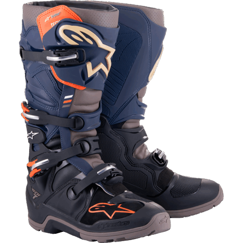 TECH 7 ENDURO DRYSTAR BOOTS BLK/NGT NVY/WM GREY