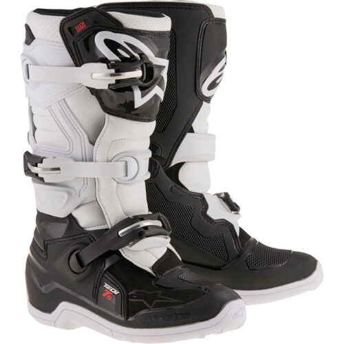 TECH 7S BOOTS BLACK/WHITE