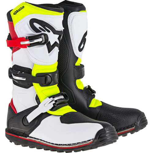 TECH-T BOOTS WHITE/RED/YELLOW/BLACK