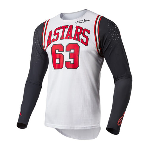 TECHSTAR ACUMEN LE JERSEY WHITE/BLACK/RED