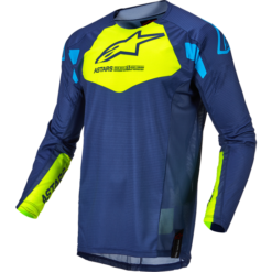 TECHSTAR FACTORY JERSEY DRK BLU/YLW FLUO/BLU NEO