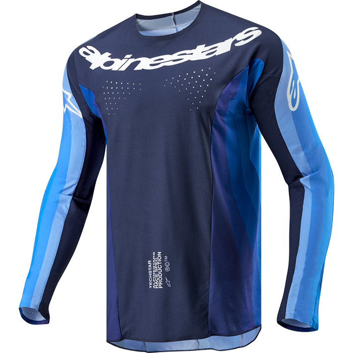 TECHSTAR PNEUMA JERSEY DARK NAVY/LIGHT BLUE