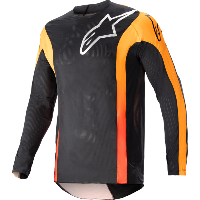 TECHSTAR SEIN JERSEY BLACK/HOT ORANGE