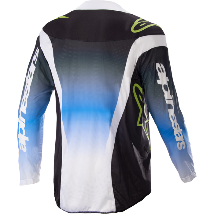 YOUTH RACER PUSH JERSEY NIGHTLIFE BLUE/WHITE - Image 3