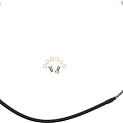 STEEL BRAKE LINE REAR HUS