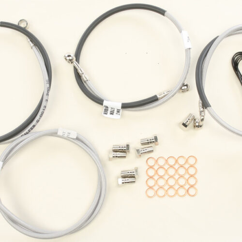 2 LINE FRONT BRAKELINE KIT KTM 390 RC390 16-17