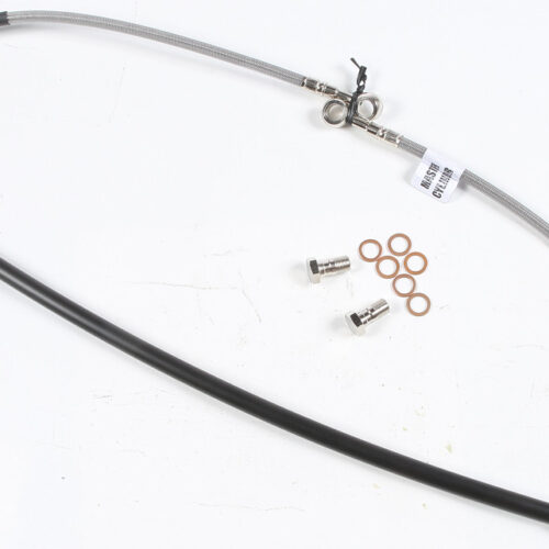 STEEL BRAKE LINE FRONT KTM KTM 250 SX 03-10 KTM 250 SX-F 05-10 KTM 450 SX-F 04-10 KTM 144 Sx 07-08 KTM 505 Sx-F 08-08 KTM 525 SX 4-Stroke 04-06 KTM 125 SX 03-03 KTM 150 SX 08-10 KTM 200 Sx 04-04