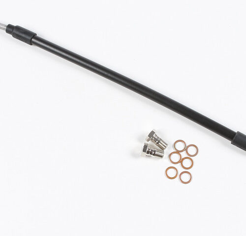 STEEL BRAKE LINE REAR  Kawasaki KX250 90-02 Kawasaki KX125 90-02 Kawasaki KX500 90-04