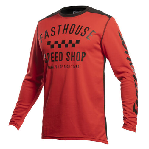 Carbon Jersey Red/Bk