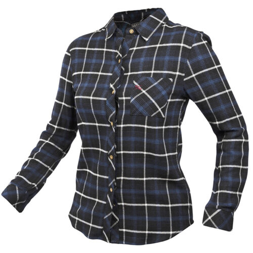 Wm Honey Flannel Blu/Blk