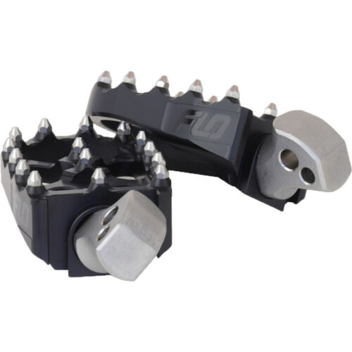 MOTO STYLE PASSENGER PEGS BLACK M8 SOFTAIL