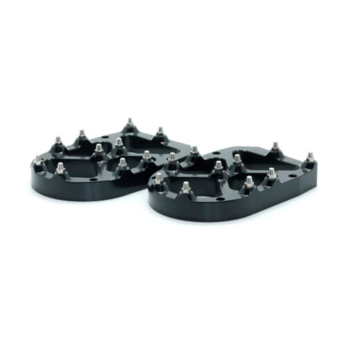 PRO SERIES FOOT PEG RISERS BLACK 13MM