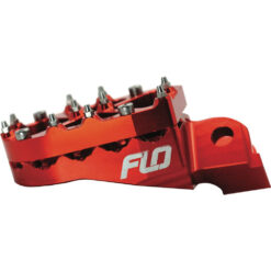 PRO SERIES FOOT PEG RISERS ORANGE 13MM