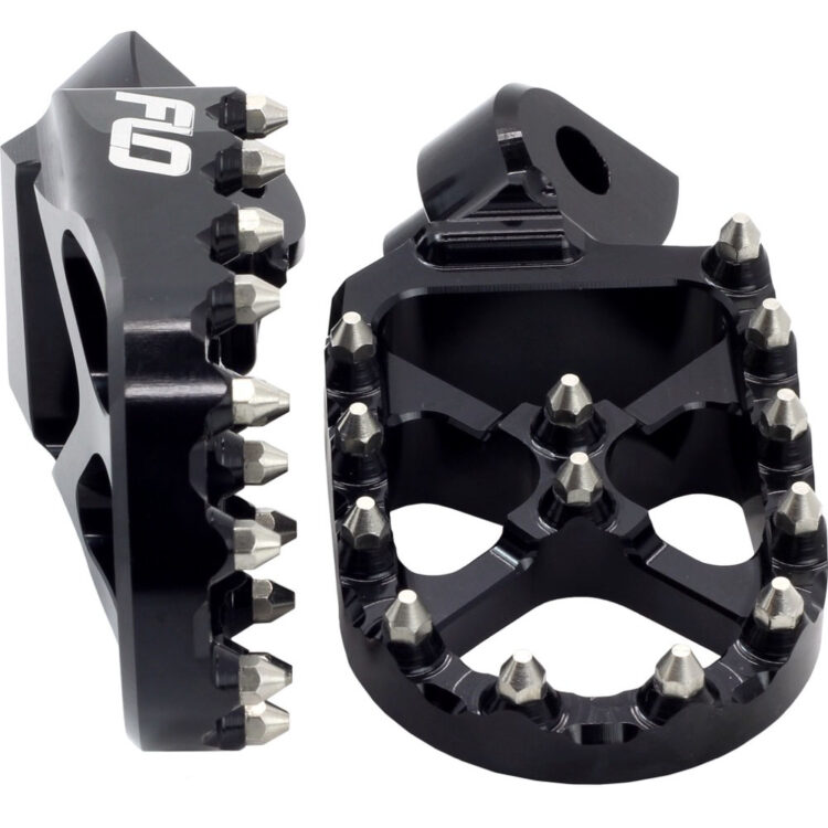 PRO SERIES FOOT PEGS BLACK  Suzuki RM-Z250 2010-2023 Suzuki RM-Z450 2010-2023