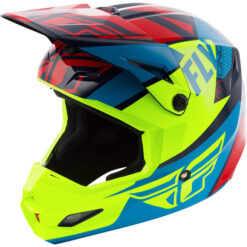 ELITE GUILD HELMET RED/BLUE/HI-VIS