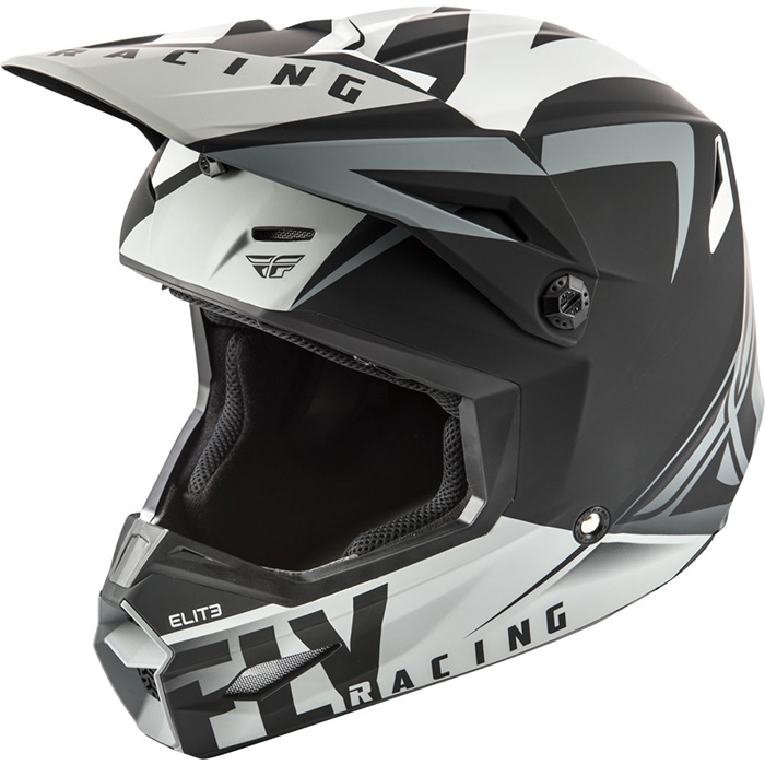 ELITE VIGILANT HELMET MATTE BLACK/GREY