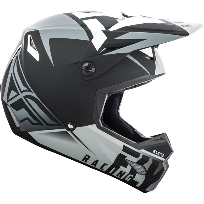 ELITE VIGILANT HELMET MATTE BLACK/GREY - Image 2