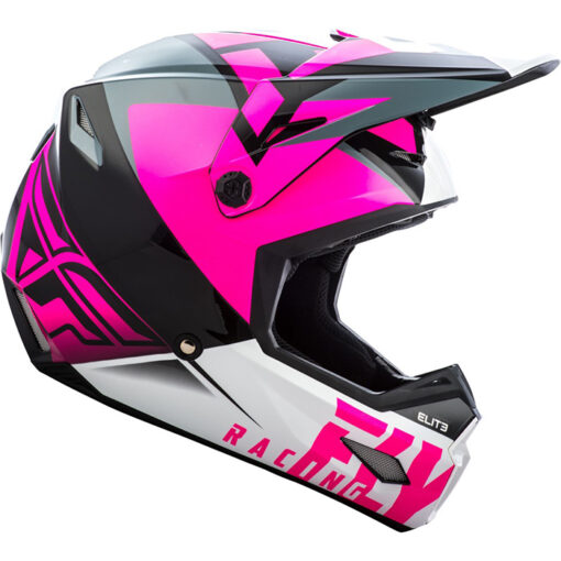 ELITE VIGILANT HELMET PINK/BLACK - Image 2