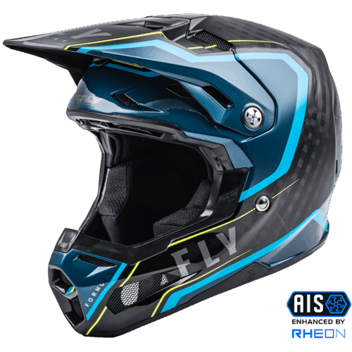 FORMULA CARBON AXON HELMET BLACK/BLUE