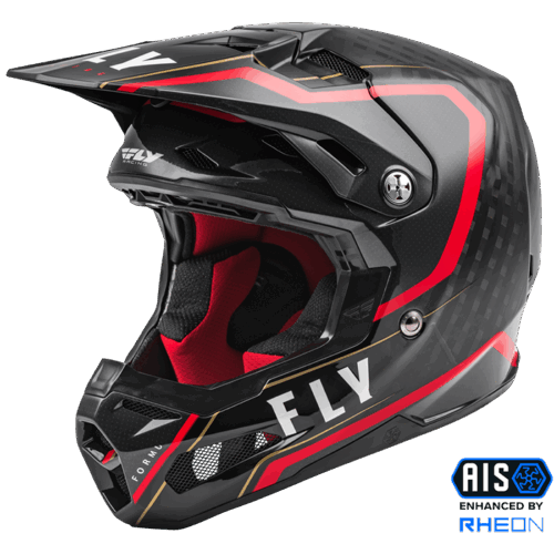 FORMULA CARBON AXON HELMET BLACK/RED