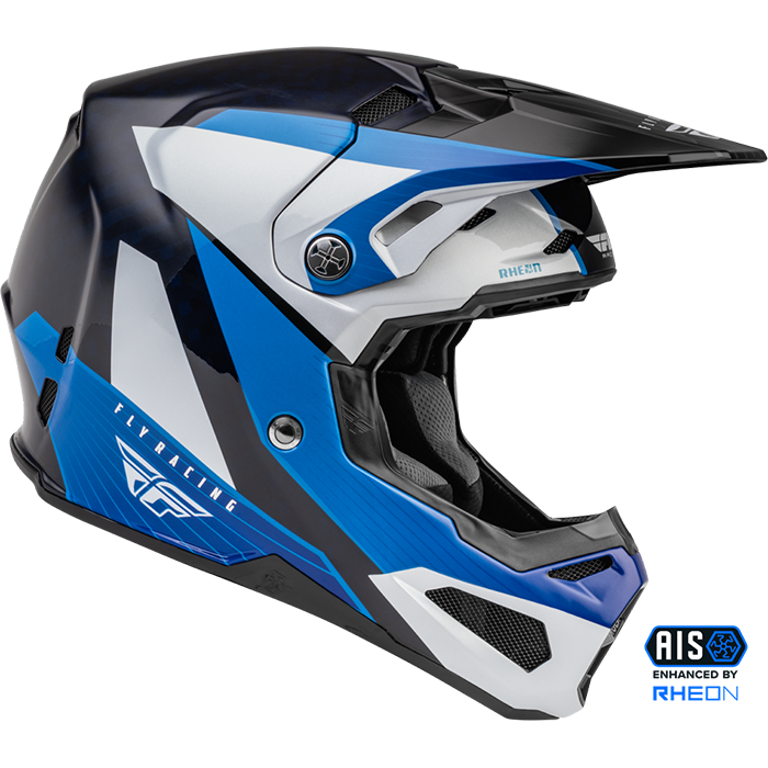 FORMULA CARBON PRIME HELMET BLUE/WHITE/BLUE CARBON - Image 2