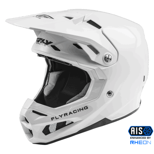 FORMULA CARBON SOLID HELMET WHITE