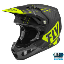 FORMULA CARBON VECTOR HELMET MATTE HI-VIS/GREY/BLACK