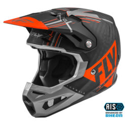 FORMULA CARBON VECTOR HELMET MATTE ORANGE/GREY/BLACK