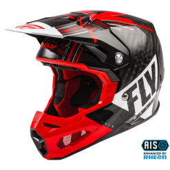 FORMULA CARBON VECTOR HELMET RED/WHITE/BLACK