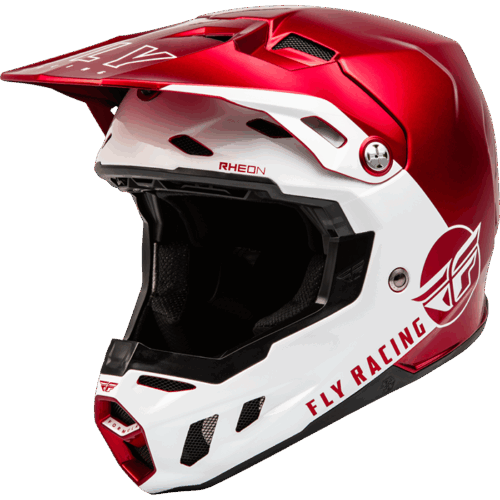 FORMULA CC CENTRUM HELMET METALLIC RED/WHITE