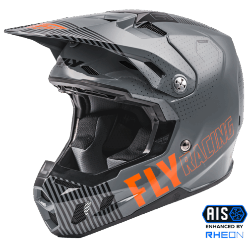 FORMULA CC PRIMARY HELMET GREY/ORANGE
