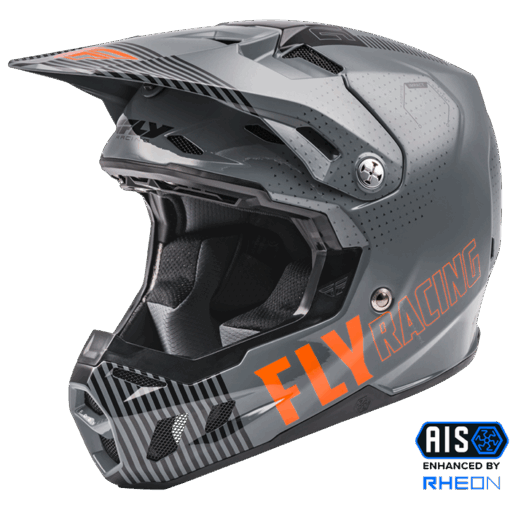 FORMULA CC PRIMARY HELMET GREY/ORANGE