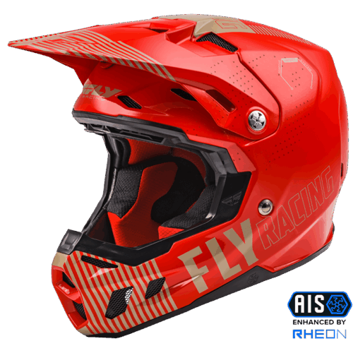 FORMULA CC PRIMARY HELMET RED/KHAKI