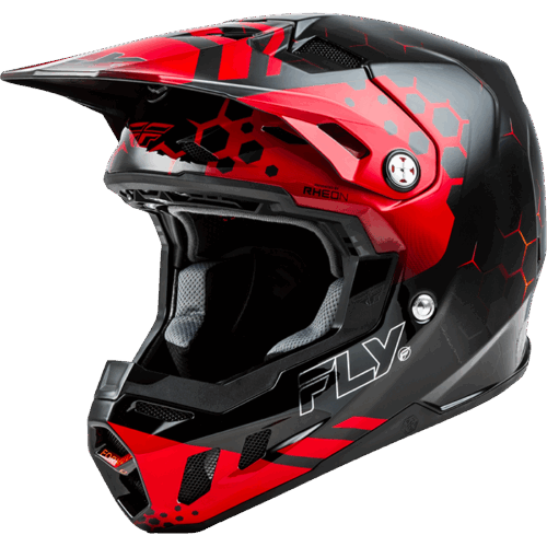 FORMULA CC TEKTONIC HELMET BLACK/RED/ORANGE