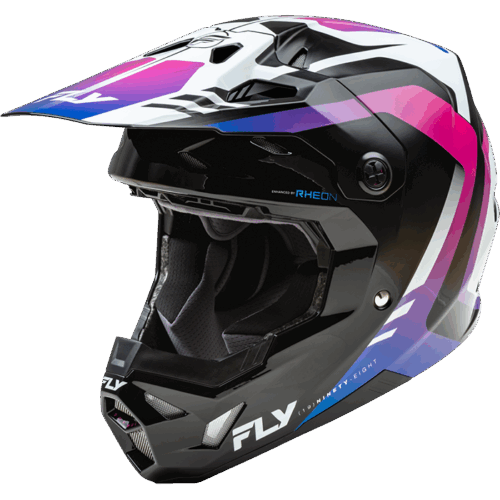 FORMULA CP KRYPTON HELMET WHITE/BLACK/PURPLE