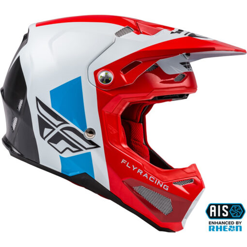 FORMULA ORIGIN HELMET RED/WHITE/BLUE - Image 2