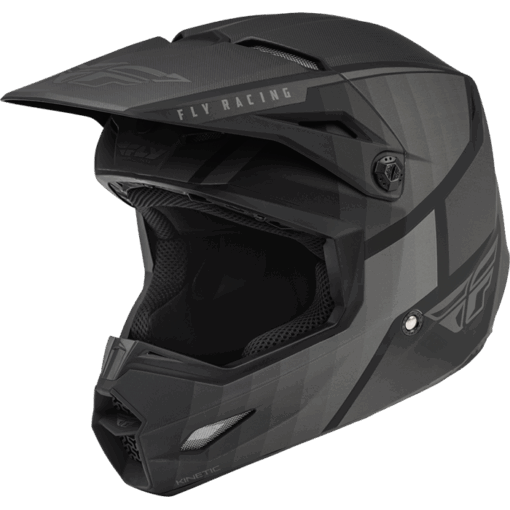 KINETIC DRIFT HELMET MATTE BLACK/CHARCOAL