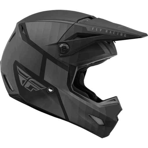 KINETIC DRIFT HELMET MATTE BLACK/CHARCOAL - Image 2