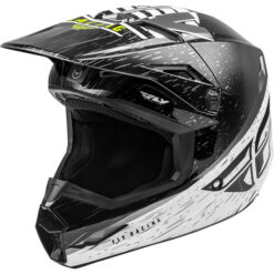 KINETIC K120 HELMET BLACK/WHITE/HI-VIS