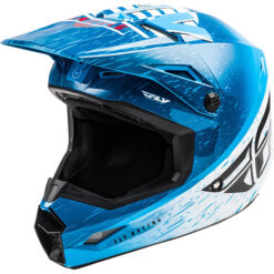 KINETIC K120 HELMET BLUE/WHITE/RED