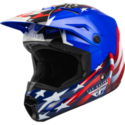 KINETIC PATRIOT HELMET RED/WHITE/BLUE
