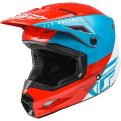 KINETIC STRAIGHT EDGE HELMET RED/WHITE/BLUE
