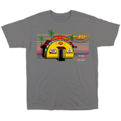 CASA DE TACOS TEE MEDIUM GREY